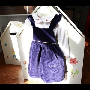 Baby Boden Velvet Jumper 3-6 mo